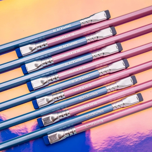 ❤️BUY 2 GET 1 FREE  Blackwing Pearl Blue Pencil,Set of 12,Retail Price$34.95 USD - Picture 9 of 16